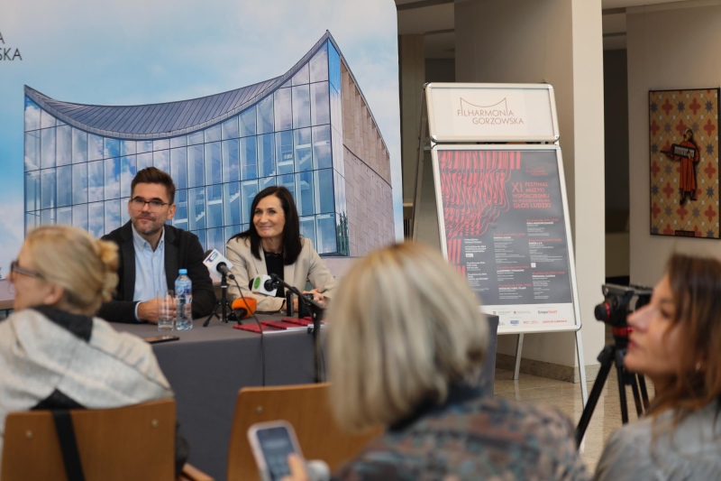 Fotorelacja z konferencji prasowej dotyczącej XI Festiwalu Muzyki Współczesnej im. Wojciecha Kilara